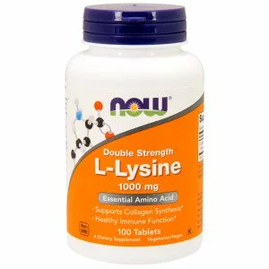 Now Foods L-Lysin 1000 mg, 100 tablet