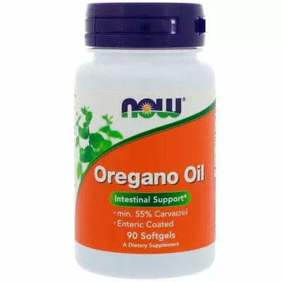 Now Foods Oregano oil 500 mg, 90 softgel kapslí