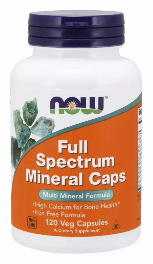 Now Foods Full Spectrum Mineral Caps, 120 rostlinných kapslí