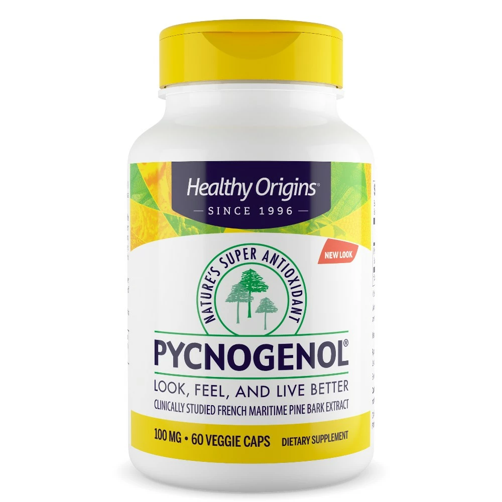 Healthy Origins Pycnogenol 100 mg, 60 kapslí