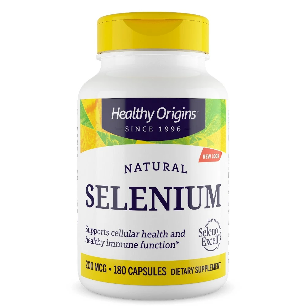 Healthy Origins Selen, SelenoExcell, 200 mcg, 180 kapslí