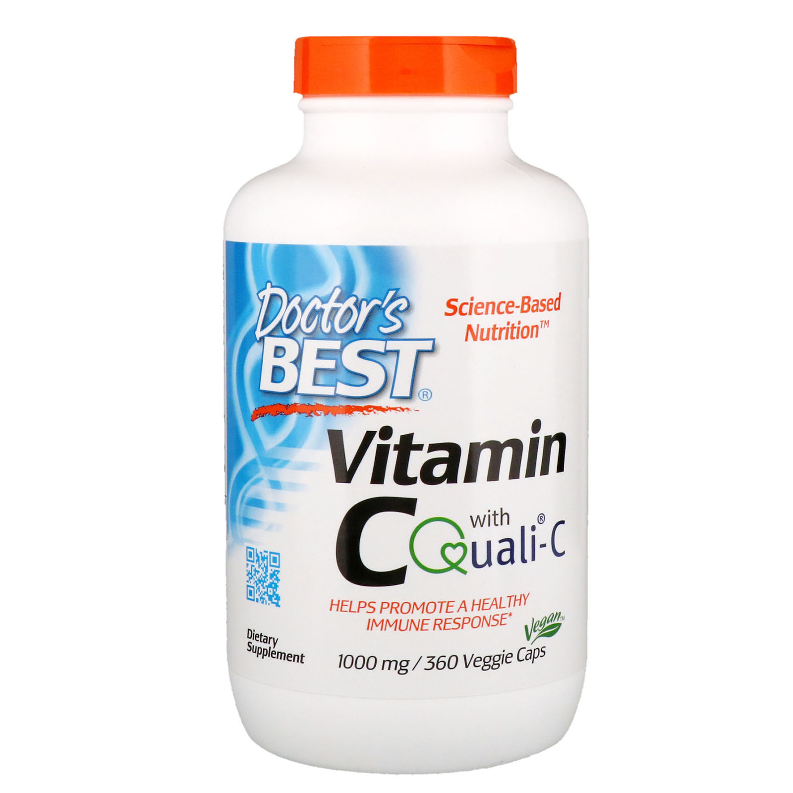 Doctor's Best Vitamin C 1000 mg, 360 veg. kapslí