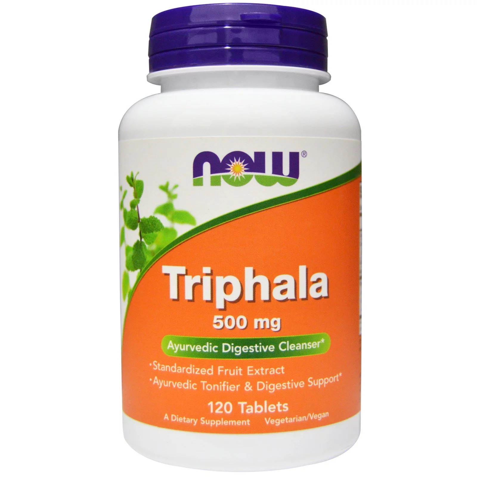 Now Foods Triphala 500 mg, 120 tablet