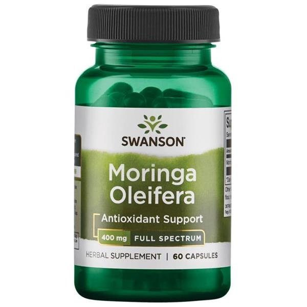 Moringa Oleifera 400 mg, 60 kapslí
