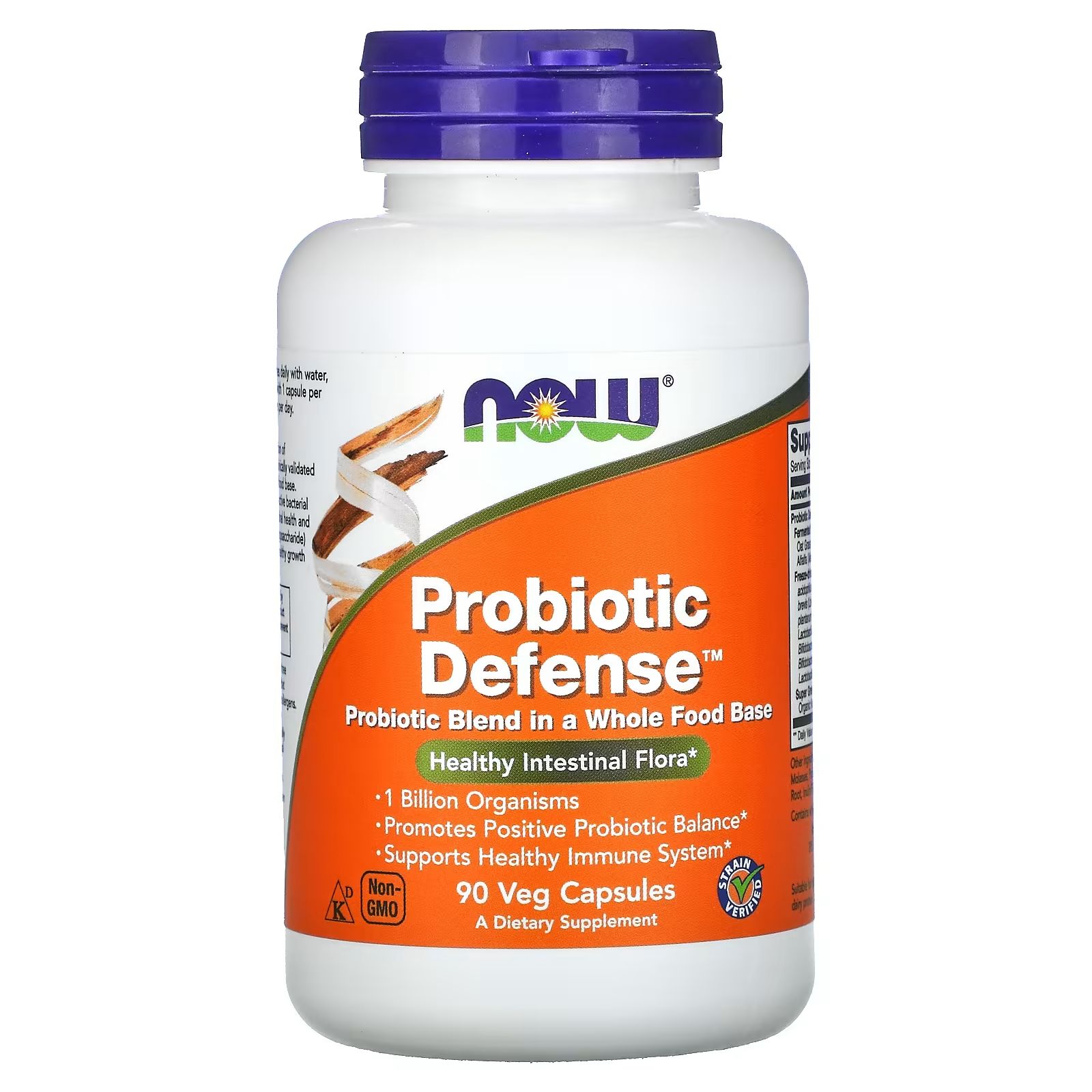 Now Foods NOW Probiotic Defense, 90 rostlinných kapslí