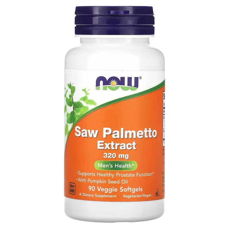 Now Foods NOW Saw Palmetto Extract, 90 softgel kapslí