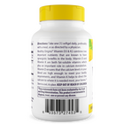 Healthy Origins Vitamin D3 a K2, 2000 IU / 200 mcg, 60 Softgel kapslí, složení