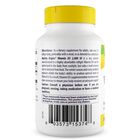 Healthy Origins Vitamin D3 2000 IU, 120 softgel kapslí, zadní strana