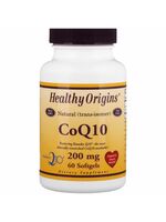 Healthy Origins Kaneka CoQ10 200mg, 60 softgel