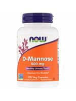 Now Foods D-Mannose 500 mk, 120 veg kapsli