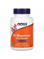 Now Foods D-Mannose (D-manóza), Čistý prášek, 85 g