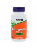 Now Foods, Fenugreek 500 mg, 100 veg.kapslí