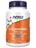 Now Foods L-Carnitine 1000 mg, 100 tablet