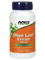 Now Foods Olive leaf extract 500 mg , 60 veg kapslí
