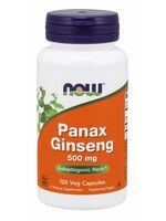 Now Foods Panax Ginseng 500 mg, 100 veg caps
