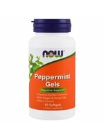 Now Foods Peppermint Gels (máta peprná), 90 softgel kapslí :
