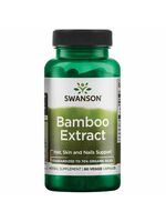 Swanson Bamboo Extract, 60 rostlinných kapslí