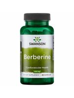 Swanson Berberine 400 mg, 60 kapslí