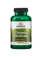 Swanson, Chinese skullcap 4:1 extrakt, 90 kapslí