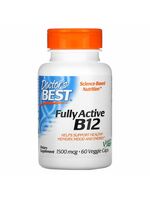Doctor's Best, Vitamin B12 1500 mcg, 60 veg kapslí