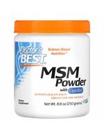 Doctor's Best, MSM prášek s OptiMSM, 250 g