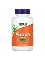 NOW Foods, Yucca, 500 mg, 100 kapslí