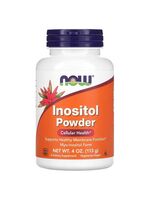 NOW Foods, Inositol Powder, 113 g, čistý prášek