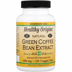 Healthy_Origins_Green Coffee Bean Extract_400 mg_120 veg kapsli