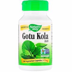 Nature's Way Gotu Kola 475 mg, 100 rostlinných kapslí