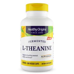 Healthy Origins L-Theanin 100 mg, 180 rostlinných kapslí