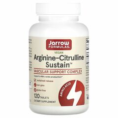 Jarrow Formulas, Arginin-Citrulline Sustain, 120 tablet