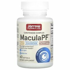Jarrow Formulas, MaculaPF, karotenoidní komplex, 60 softgel kapslí