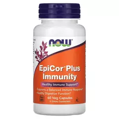 NOW Foods, EpiCor Plus Immunity, 60 rostlinných kapslí