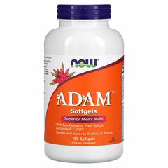 NOW Foods, ADAM, Superior Men's Multi, 180 softgel kapslí