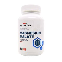 Nutraday Magnesium Malate Complex, 60 rostlinných kapslí
