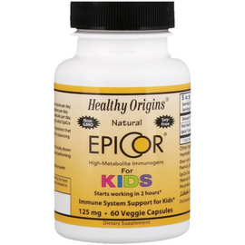 Epicor for Kids 125 mg, 60 veg.kapsli