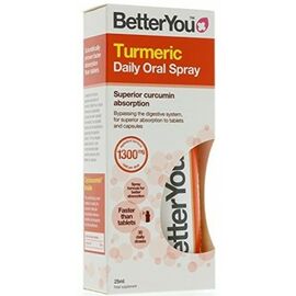 BetterYou, Kurkuma, ústní sprej, 25 ml