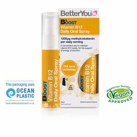 BetterYou, Boost B12 (1200 μg), ústní sprej, 25 ml