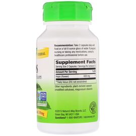 Nature's Way, Hops, 310 mg, 100 rostlinných kapslí, složení