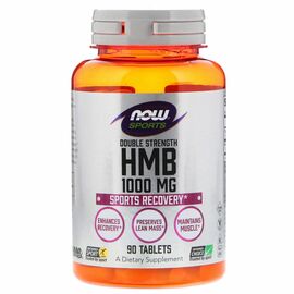 Now Foods HMB, Double Strength, 1000 mg, 90 tablet