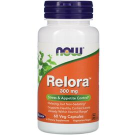 Now Foods, Relora, 300 mg, 60 rostlinných kapslí