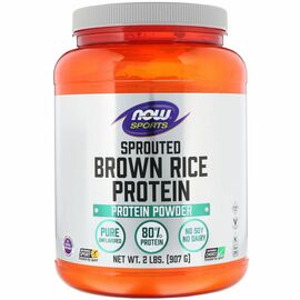 Now Foods Sprouted Brown Rice Protein 907 g