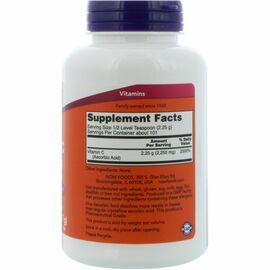 Vitamin C Crystals, čistý prášek, 227g, složení