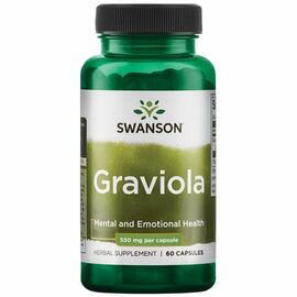 Swanson Graviola 530 mg, 60 kapslí