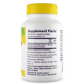 Healthy Origins Epicor® , 500 mg, 30 kapslí, složení