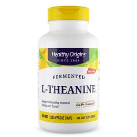 Healthy Origins L-Theanin 100 mg, 180 rostlinných kapslí