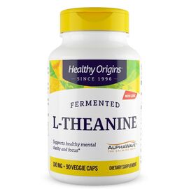 Healthy Origins L-Theanin 100 mg, 90 rostlinných kapslí