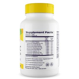 Healthy Origins Probiotika 30 mld. CFU, 60 rostlinných kapslí, složení