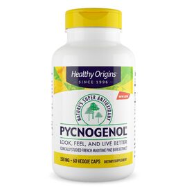 Healthy Origins, Pycnogenol 150 mg, 60 veg.kapslí