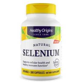 Healthy Origins, Selen SelenoExcell 200 mcg, 180 kapslí